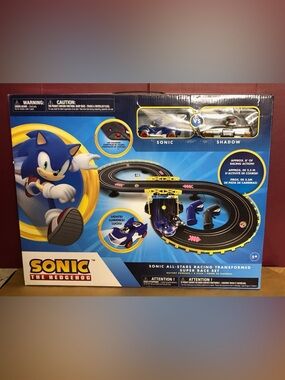 Sonic  The Hedgehog Sonic All-Stars RC Slot Car Set Race Set